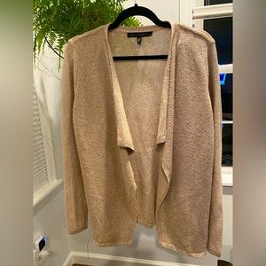 White House Black Market size L shawl style cardigan